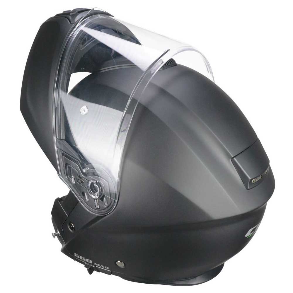 Casco modular fibra de Vidrio CGM 560A Negro mate 3