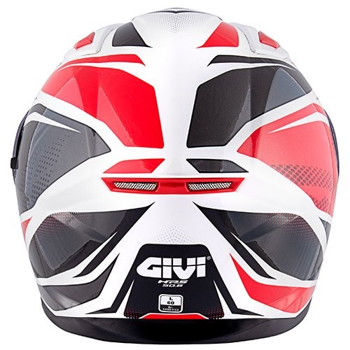 Casco Givi 506 Stoccarda Follow Blanco/Rojo talla 2XL 3