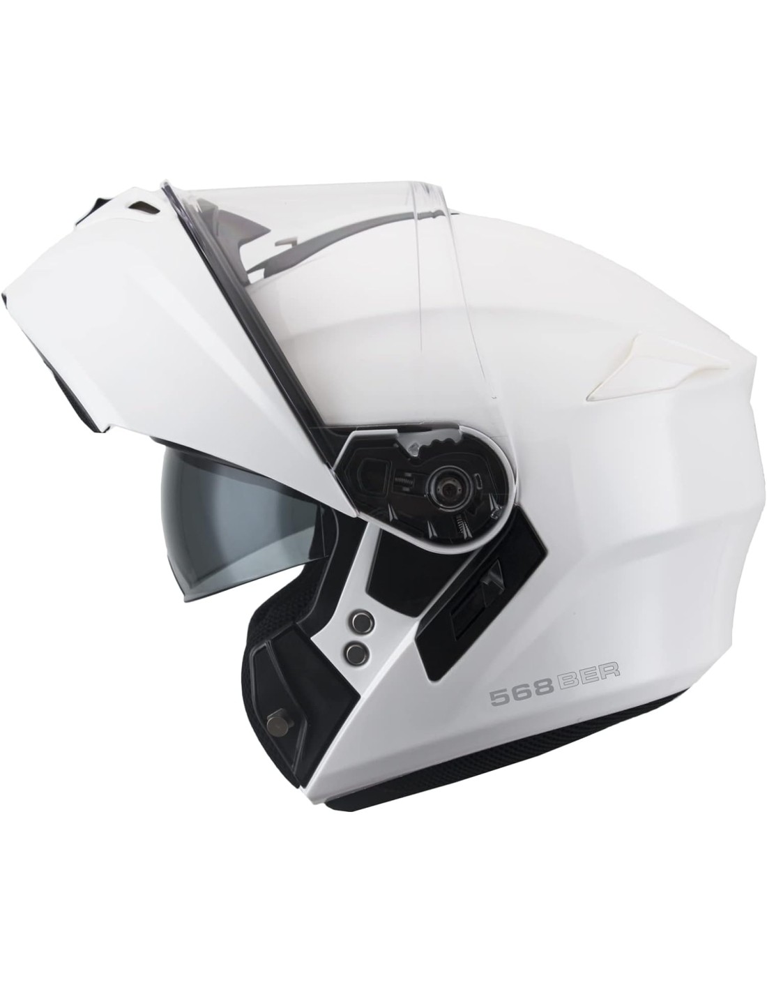 Casco modular CGM 568A BER Blanco brillo 2