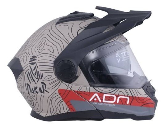 Casco ADN Duale P+J Dakar Mojave Desert Stone 3