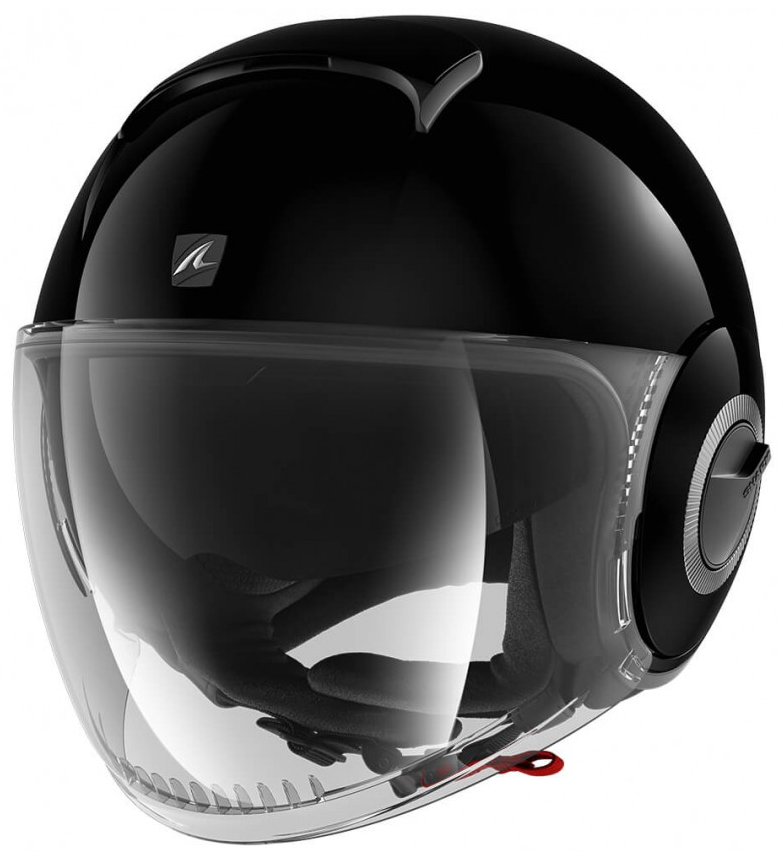 Casco Shark Nano Negro brillo