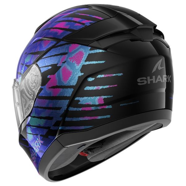 Casco Shark Ridill 2 Reptaia Blanco/Rosa/Azul 2