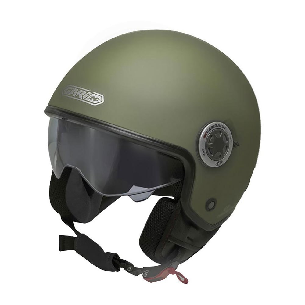 Casco Garibaldi G20 Verde Militar mate 2