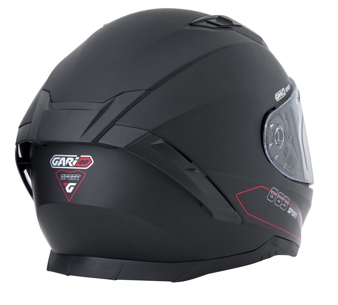 Casco Garibaldi G83 Sport Negro mate 2