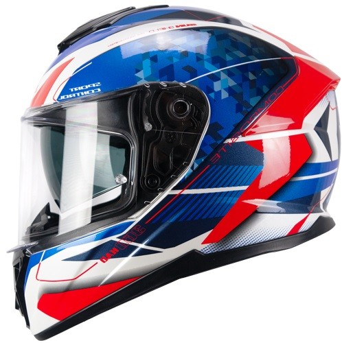 Casco CGM 360S Kad Race Azul/Rojo/Blanco L