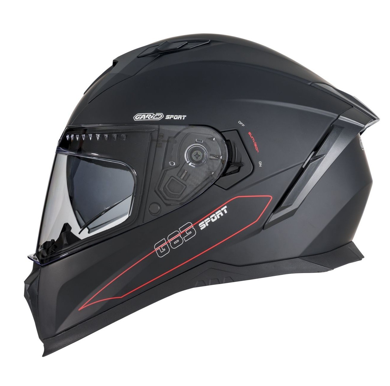 Casco Garibaldi G83 Sport Negro mate
