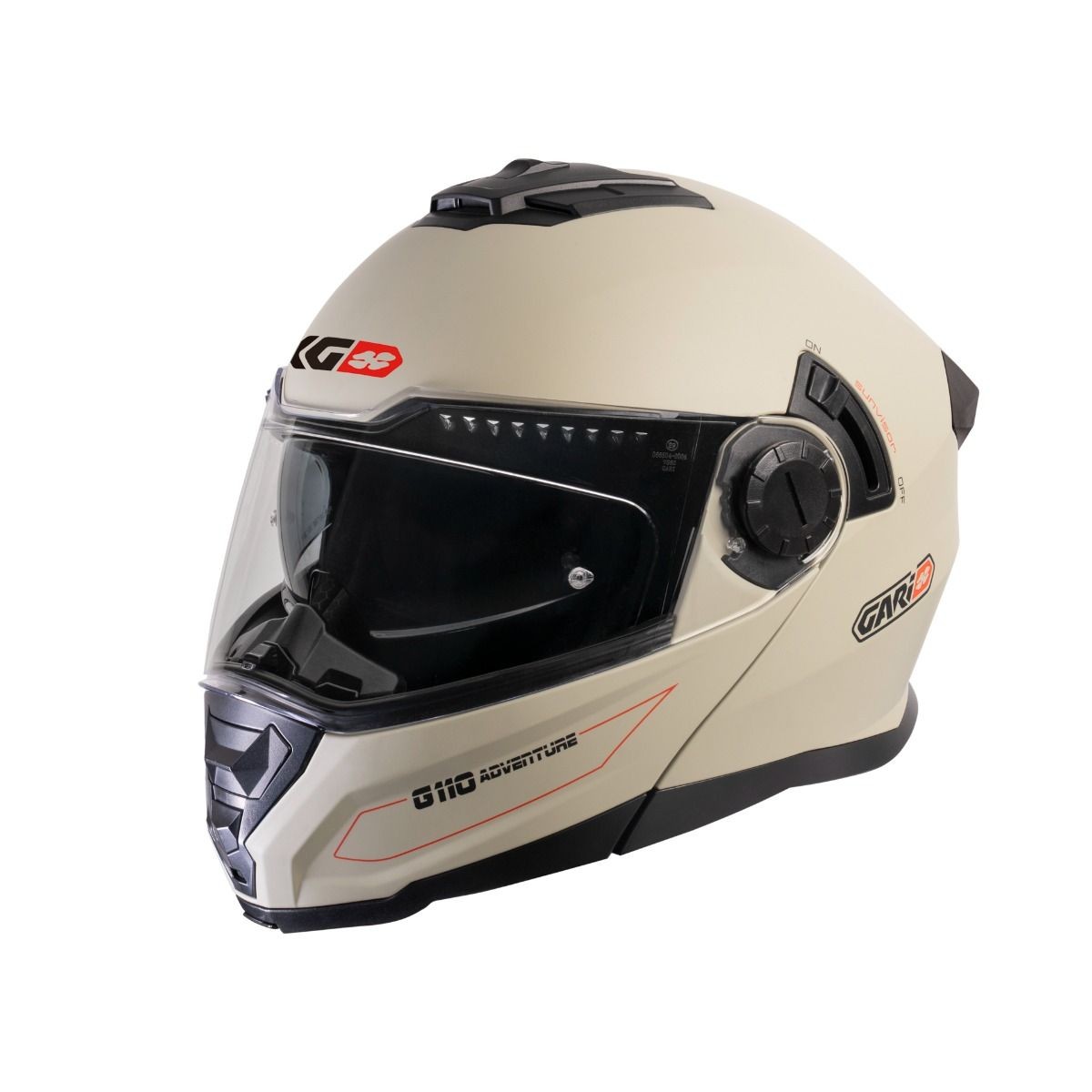 Casco Modular Trail Garibaldi G110 Arena mate 3