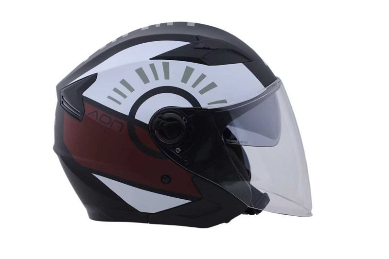 Casco ADN Cosmo Pulse Granate 2