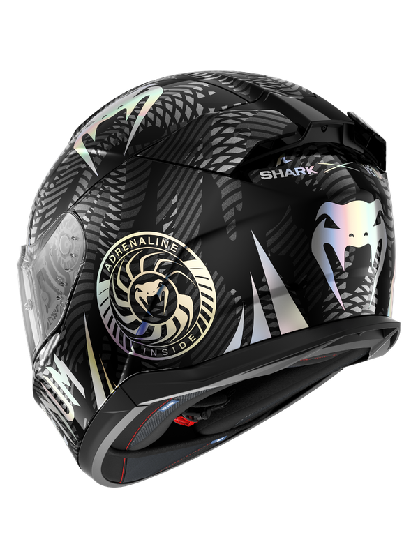 Casco Shark D-Skwal 3 Venum Negro/Antracita 2