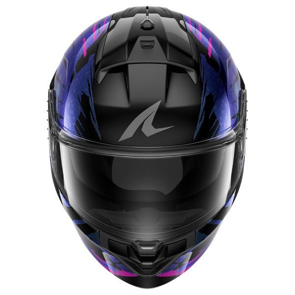 Casco Shark Ridill 2 Reptaia Blanco/Rosa/Azul 3