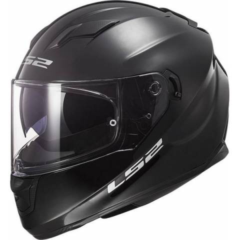 Casco LS2 FF320 Stream Evo Negro Brillo XS