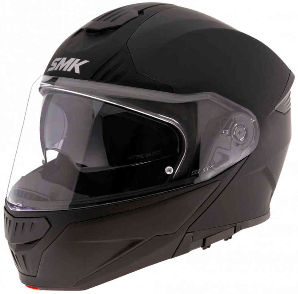Casco Modular SMK Gullwing Negro mate (MA200)