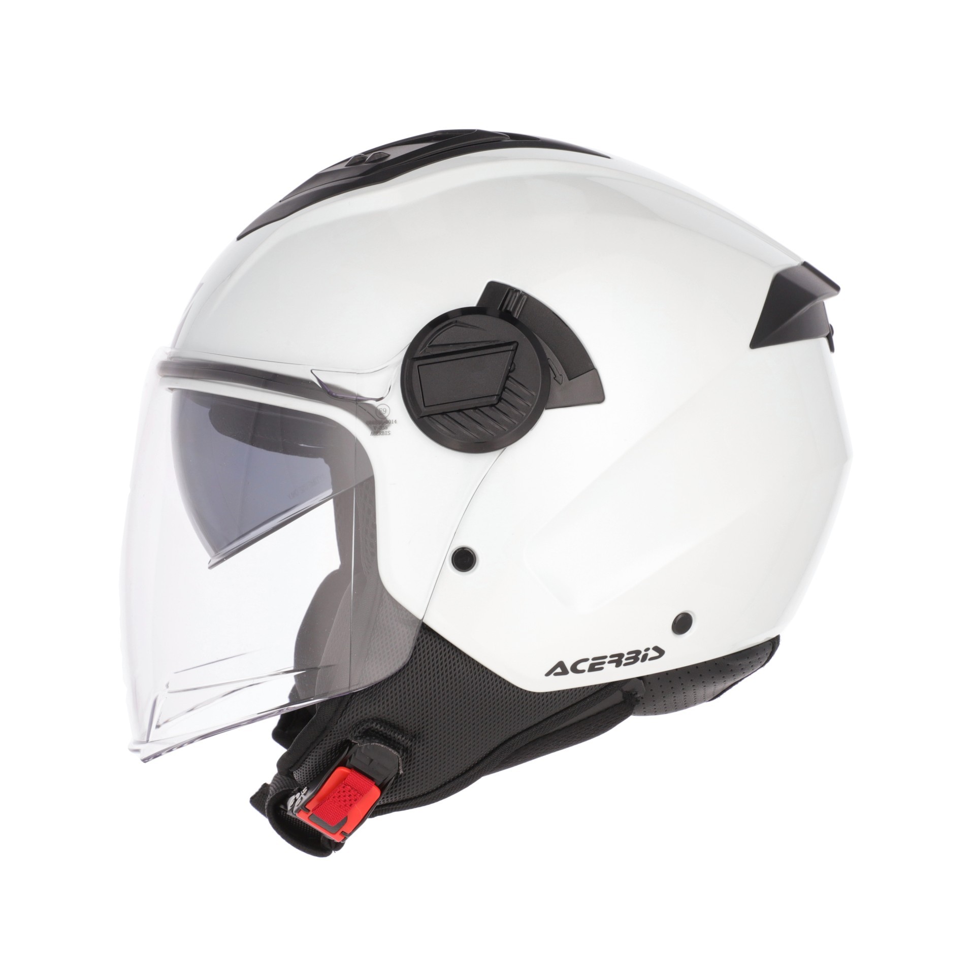 Casco Acerbis Jet Levante Blanco brillo 2