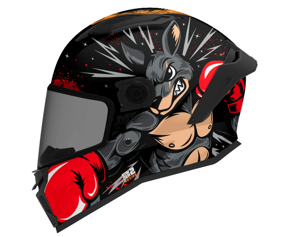 Casco Infantil MT Stinger 2 Kids Bpxing B2 Brillo