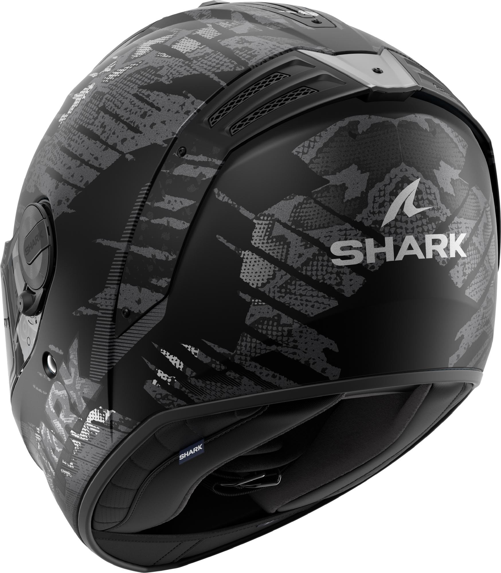 Casco Shark Spartan RS Reptaia Negro/Azul/Glitter 2