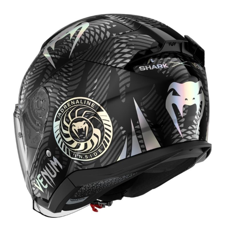Casco Shark Skwal Jet Venum Negro/Antracita 2