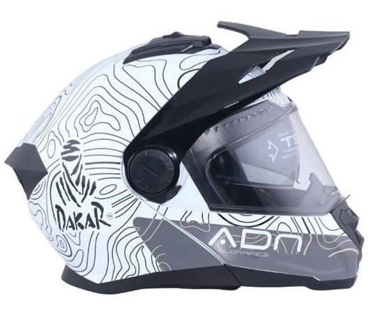 Casco ADN Duale P+J Dakar Atacama Blanco 4