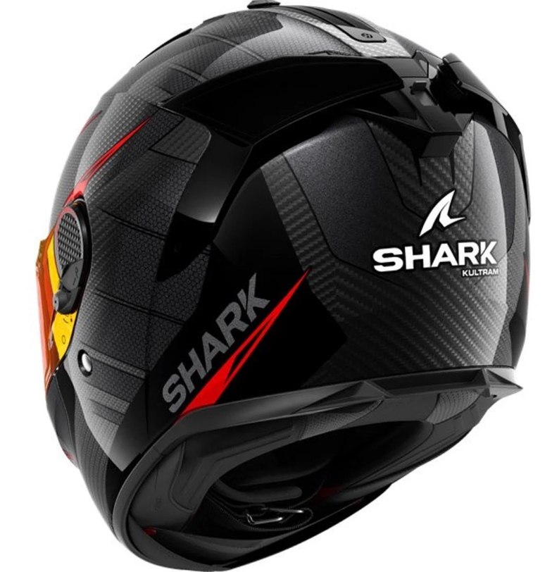 Casco Shark Spartan GT Pro Carbon Kultram Negro/Rojo 2
