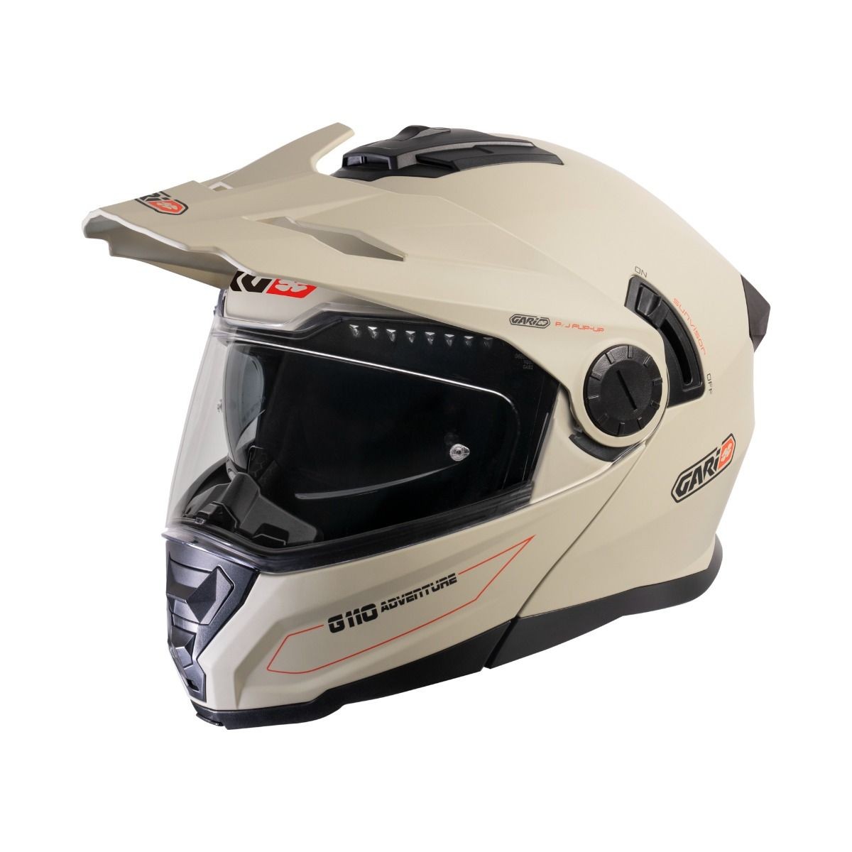 Casco Modular Trail Garibaldi G110 Arena mate