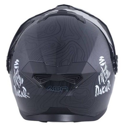 Casco ADN Duale P+J Dakar Moon Gris 3