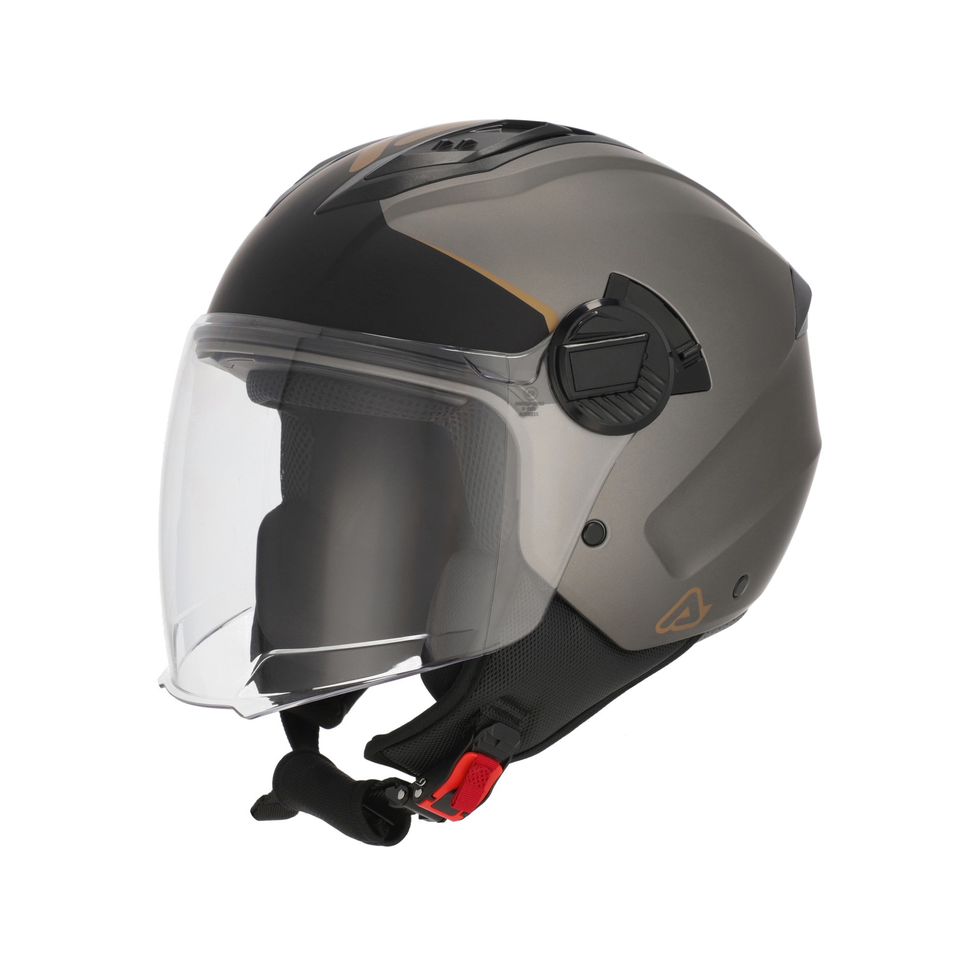 Casco Acerbis Jet Levante Gris/Bronce