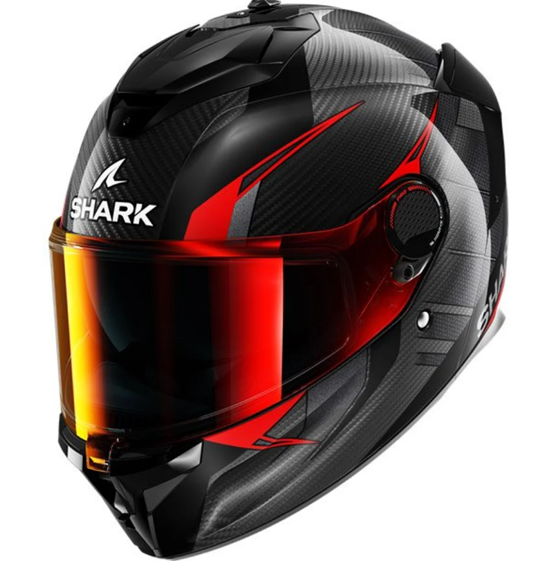 Casco Shark Spartan GT Pro Carbon Kultram Negro/Rojo