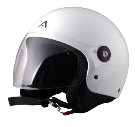 Casco ADN Jet Spritz Blanco brillo