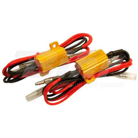 Juego de resistencias para intermitentes LED
