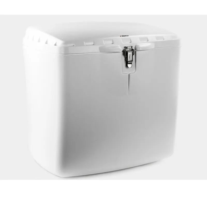 Maleta Reparto Mega Box 100L con cerradura Blanca
