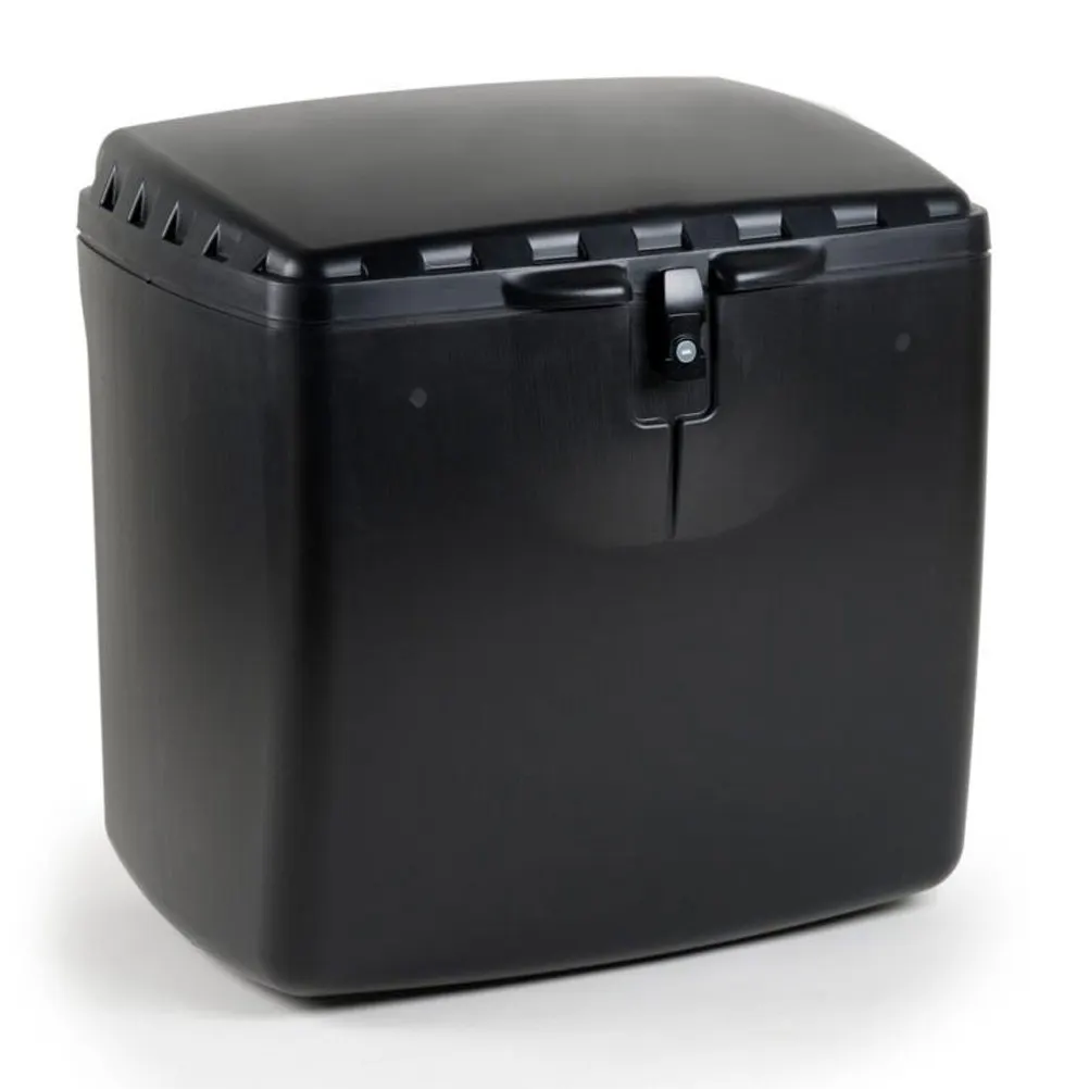 Maleta Reparto Mega Box 100L con cerradura Negro