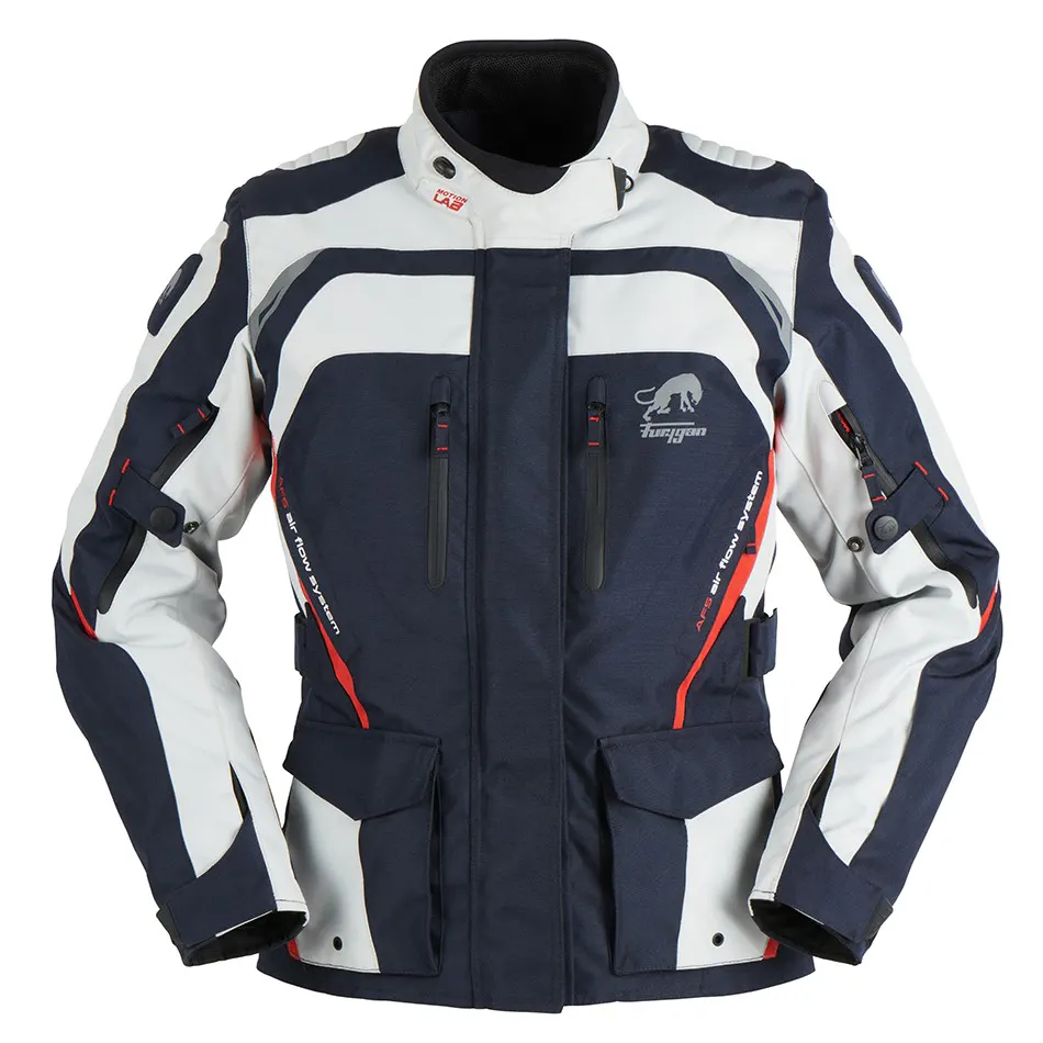 Chaqueta Mujer Trail Apalaches Blanco/Azul/Rojo