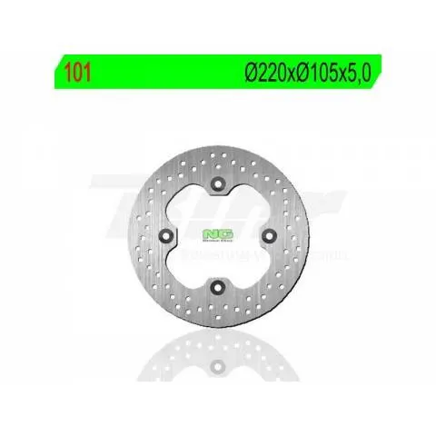 Disco de freno NG 101 Ø220 x Ø105 x 5