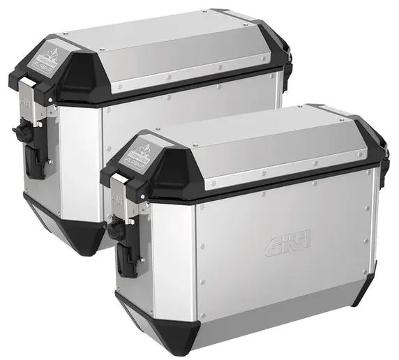 Maletas Laterales Trekker Alaska 36L Aluminio