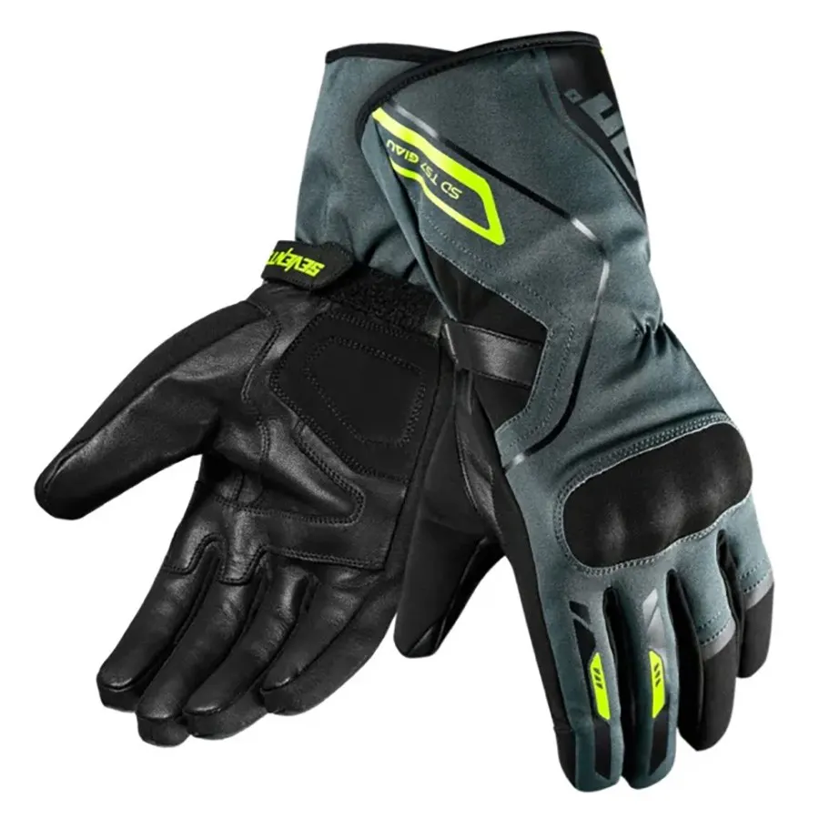 Guantes SD-T57 Giau Negro/Gris/Amarillo