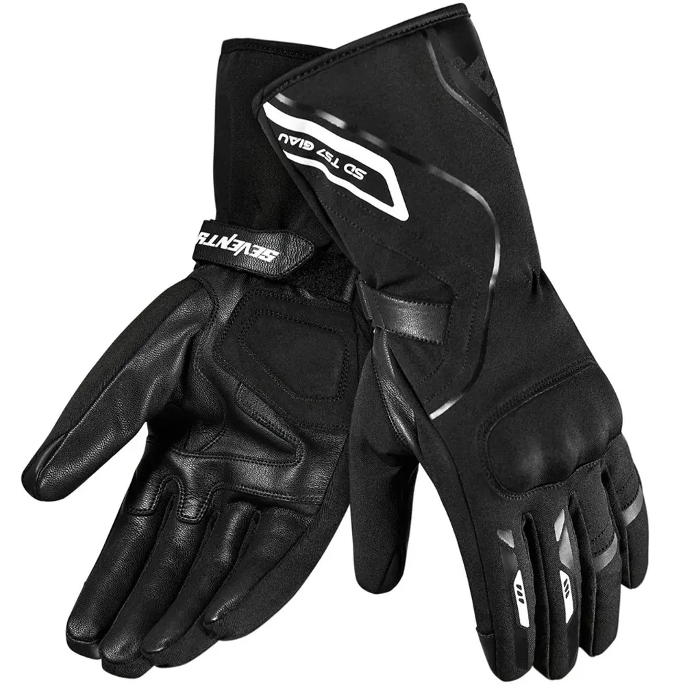 Guantes Mujer SD-T59 Giau Negro/Blanco
