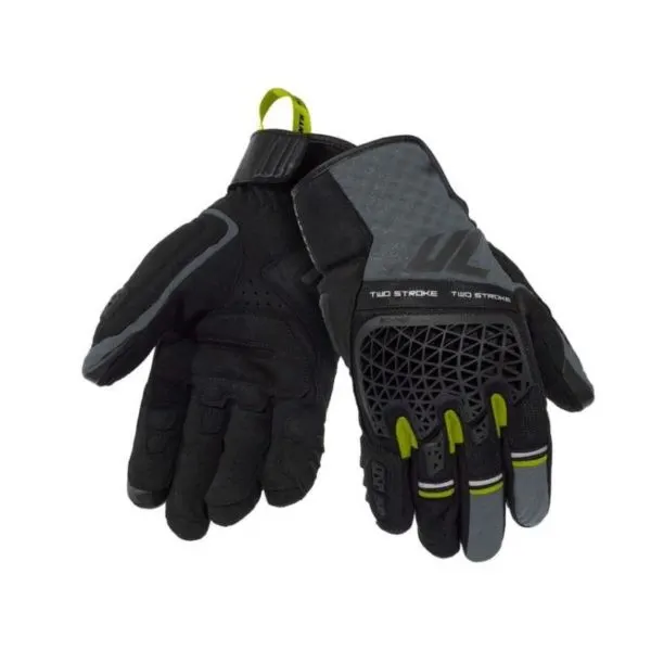 Guantes SD-N60 Two Stroke Negro/Gris/Amarillo