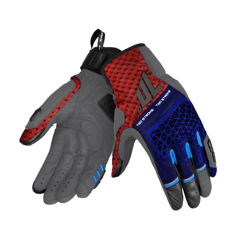 Guantes SD-N60 Two Stroke Azul/Rojo
