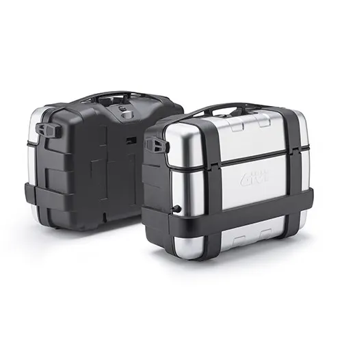 Maletas Laterales Trekker 33L. Aluminio anodizado