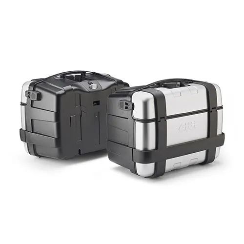 Maletas laterales Trekker 46L. Aluminio anodizado