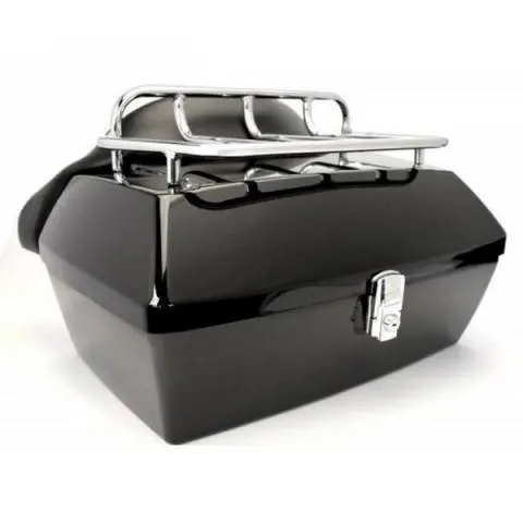 Baúl Custom 48L con respaldo y parrilla