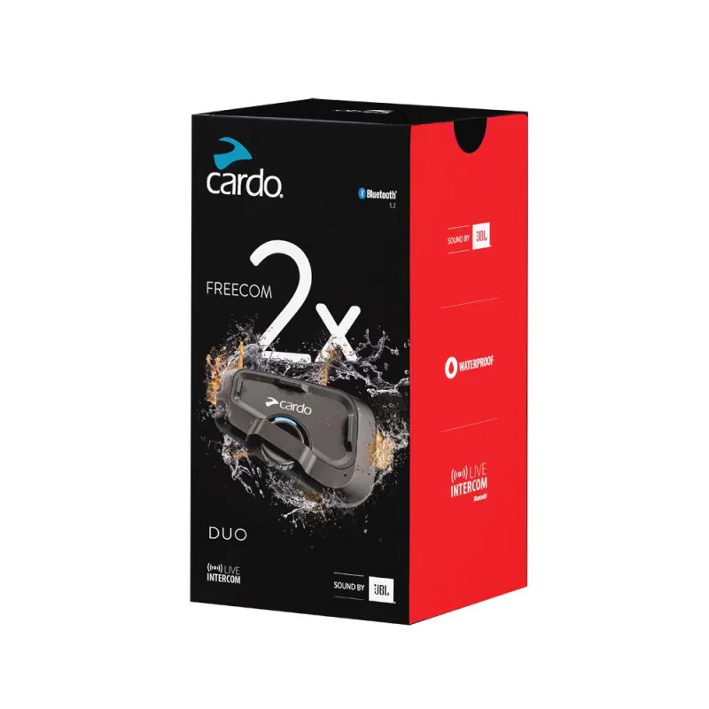 Intercomunicador Cardo Freecom 2x Pack Doble