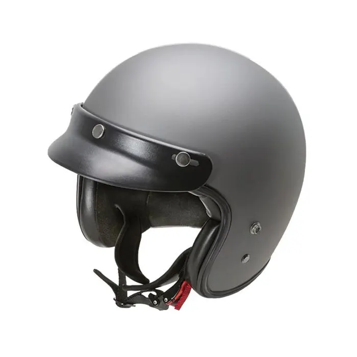 Casco Garibaldi G02x Gris titanio mate