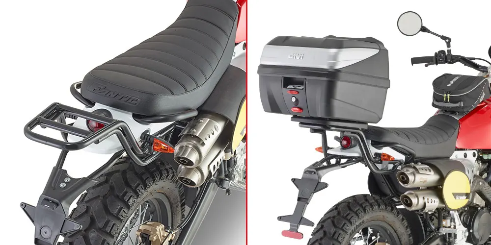 Fijación Givi FANTIC Caballero Scrambler 125-250-500 (18-23)