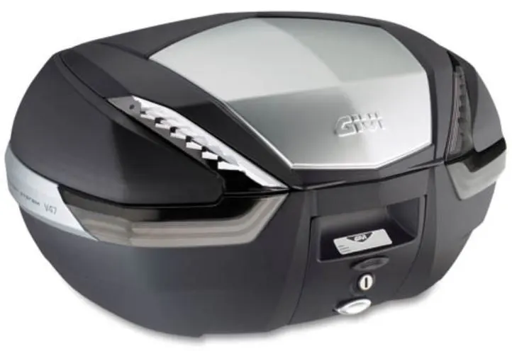 Maleta Givi V47NT Base Aluminio Catadióptrico Negro