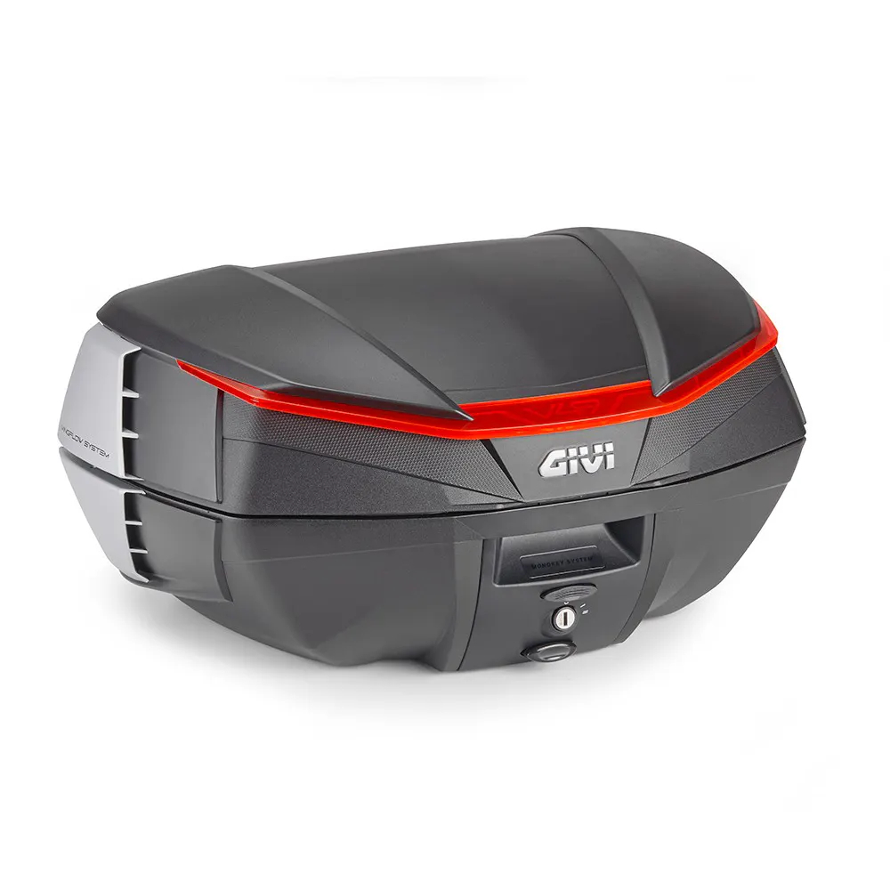 Maleta Givi V49N Air catadióptrico rojo