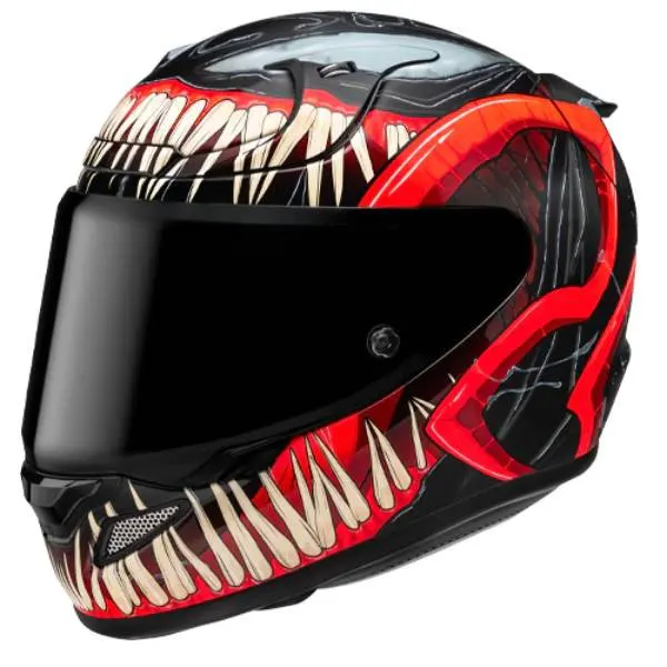Casco HJC RPHA 12 Venom 3 Marvel MC1SF