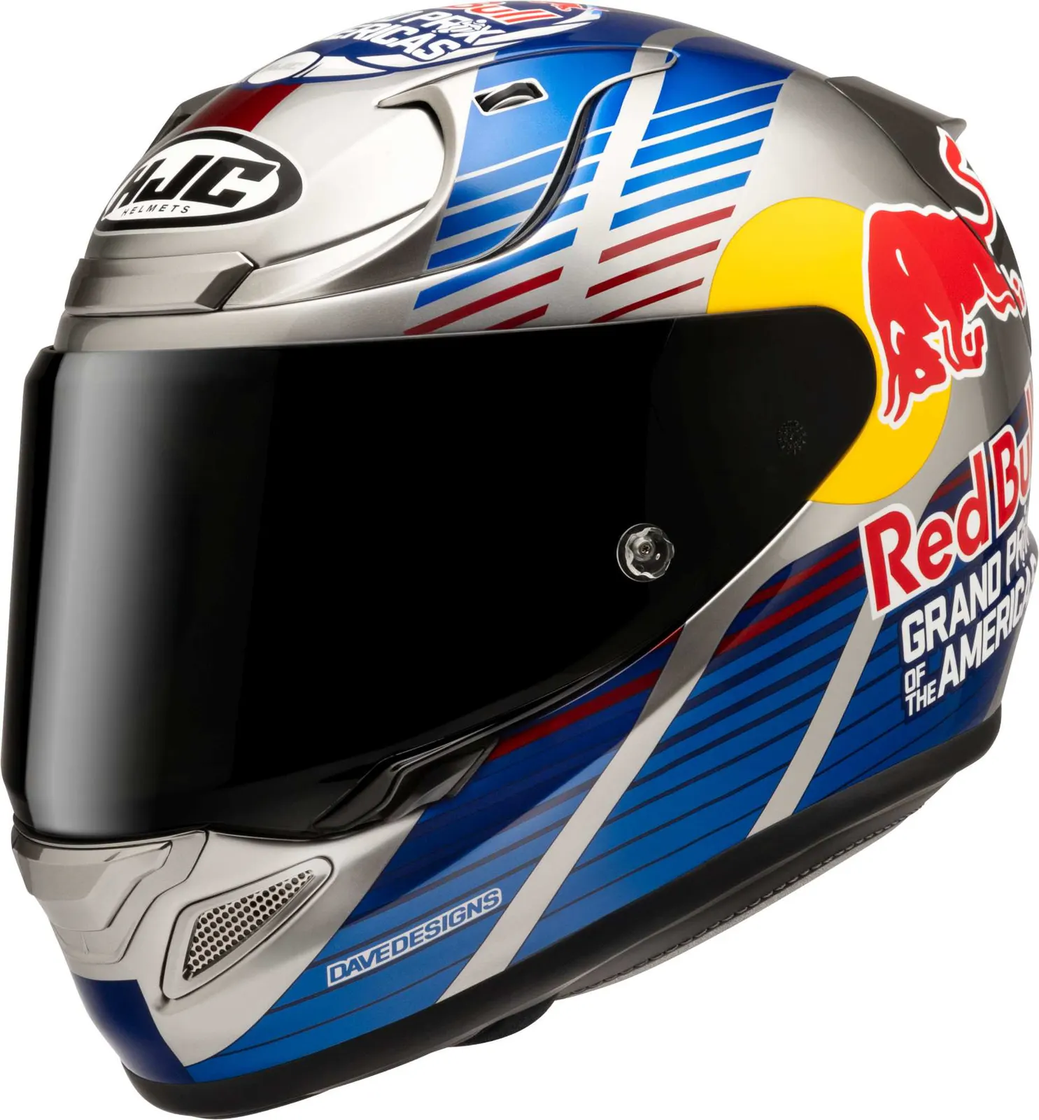 Casco HJC RPHA 12 Red Bull Austin GP 2 MC21