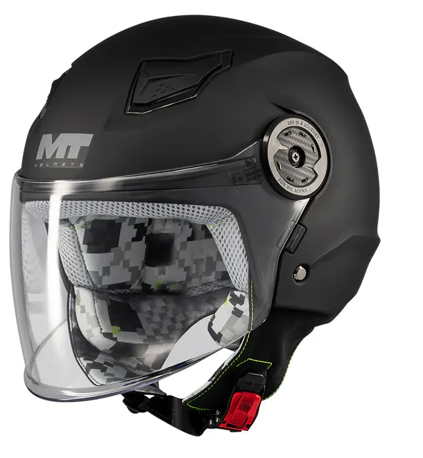 Casco Infantil MT Lite Pure A1 Negro mate