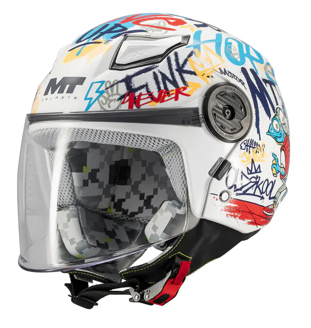 Casco Infantil MT Lite Crew A5 brillo