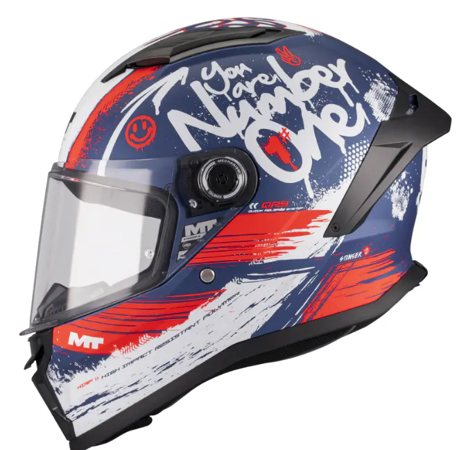 Casco Infantil MT Stinger 2 Rocket C17 Mate